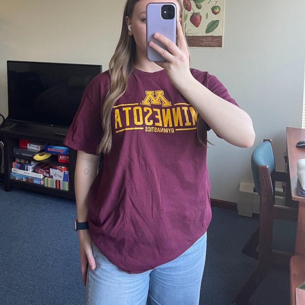UMN Gymnastics Tee